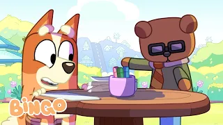 La investigación de Browny Bear 🕵 | Pequeñas historias de Bluey | Bingo - Español Canal Oficial