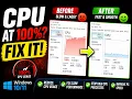 CPU at 100 Here s How to Fix High CPU Usage in Windows