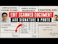 How to edit photo document in mobile how to edit documents in picsart edit name in document