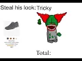 Steal his look Tricky