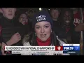 IU fans take over Kirkwood after national title win - LIVE