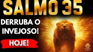 ATENÇÃO_O LEÃO DE JUDA VAI DERRUBAR O INVEJOSO HOJE! SALMO 35