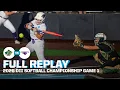 Saint Leo vs McKendree 2026 DII softball championship Game 1 FULL REPLAY