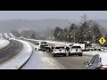 Level 2 Snow Emergency Trains Snow Covered Tracks Sleet Fast CSX Ice Trains Norfolk Southern