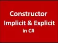Constructors and Its Types in C With Examples