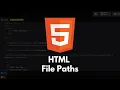 HTML Tutorial - HTML File Paths Relative File Paths vs Absolute File Paths
