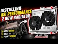 ASI Performance 2 Row Radiator Install Nissan D21 Hardbody Upgrade