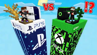 ماين كرافت حـرب أبراج حظ الأجهزة ولكن البلي ستيشن 5 ضد الأكس بوكس 