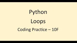Coding Practice 10F Loops Python NxtWave CCBP