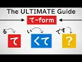 The ULTIMATE Japanese Te-Form CHEAT SHEET Form