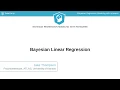 R Tutorial Bayesian Linear Regression