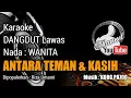 Download Lagu ANTARA TEMAN DAN KASIH Karaoke - Riza Umami || Nada WANITA