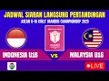 🔴LIVE INDOSIAR MALAM ! JADWAL TIMNAS PUTRI U16 INDONESIA VS MALAYSIA, PIALA AFF U16 WANITA 2025