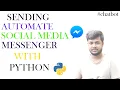 Sending Automate Facebook Messenger Using Python Joy Mondal Python tutorial 2021 CodeWithJoy