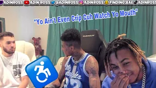 Adin Ross Tells Blueface He s A Crip Wtf