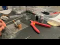 Making a koala cake topper