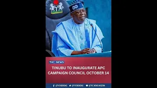 LIVE [ABUJA]: INAUGURATION OF THE PRESIDENTIAL CAMPAIGN COUNCIL