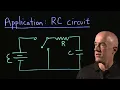 RC circuit differential equation Lecture 9 Differential Equations for Engineers