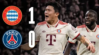 Minjae Kim with debut goal to win at home FC Bayern - PSG 1 0 Highlights Champions League