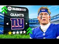I Rebuilt The New York Giants In Madden 27