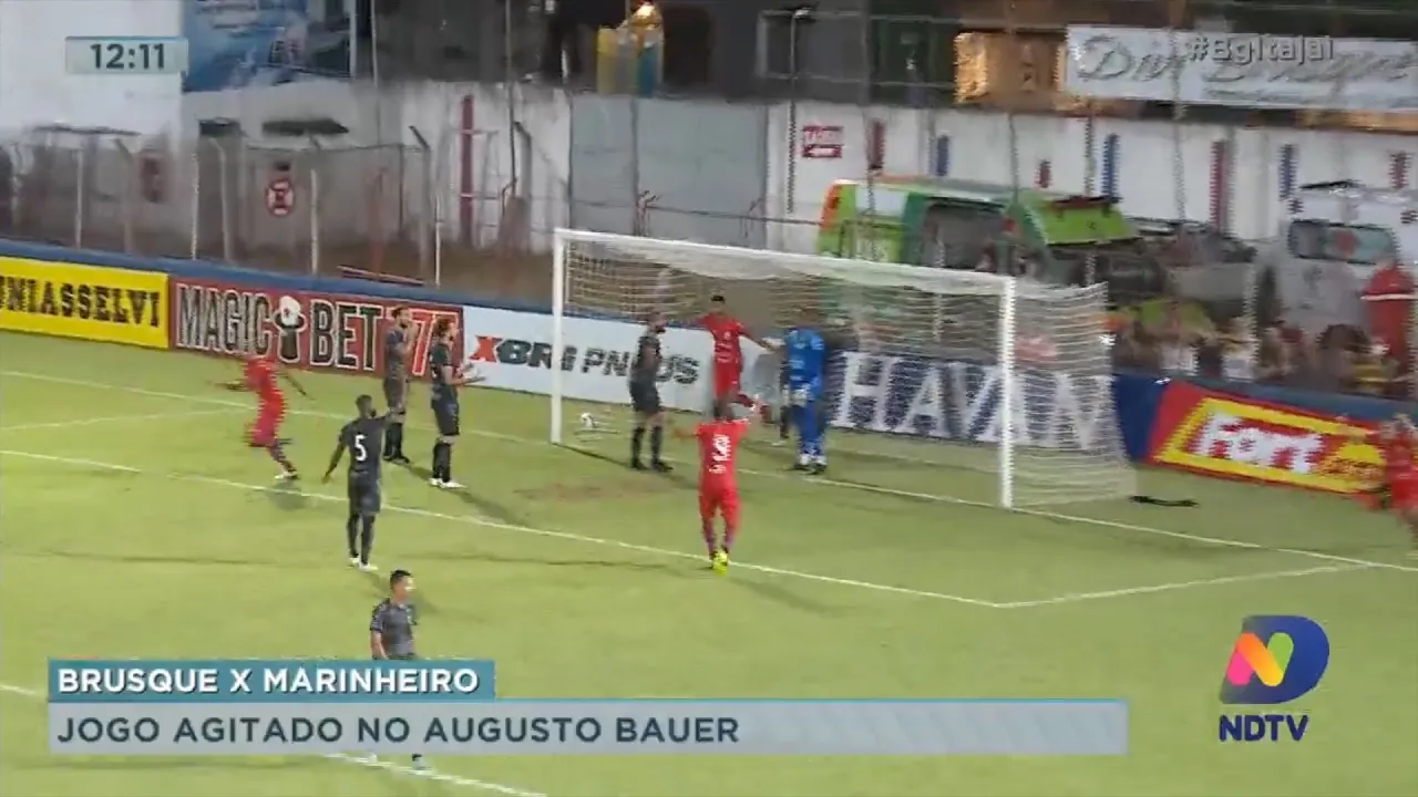 Brusque vence o Marinheiro em jogo agitado no Augusto Bauer