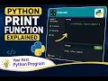 Python for Beginners How to Use print Function