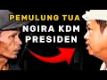 KDM DIKIRA PRESIDEN, KETEMU PEMULUNG TUA DI MALAM HARI