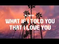 Download Lagu Ali Gatie - What If I Told You That I Love You (Vanboii Remix) (Lyrics) | TikTok Song