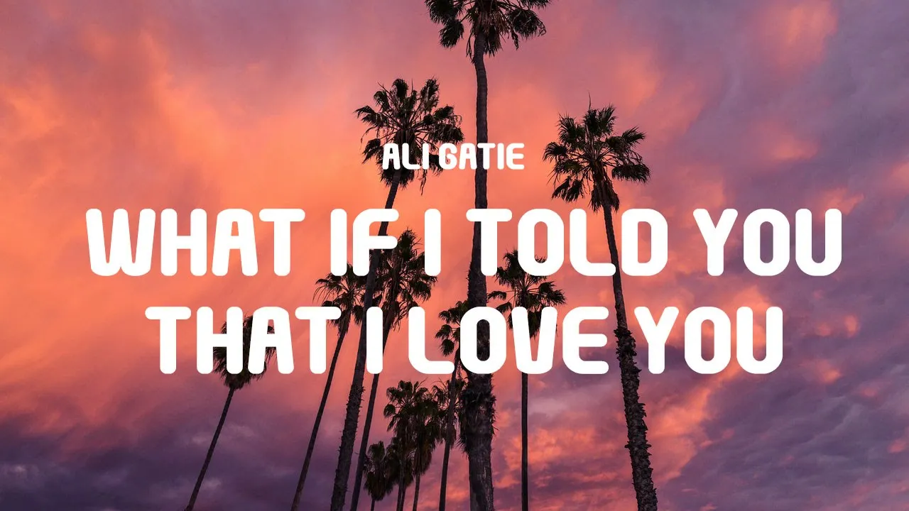 Ali Gatie - What If I Told You That I Love You (Vanboii Remix) (Lyrics) | TikTok Song