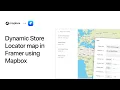 Framer Mapbox Integration Made EASY with Google Sheets
