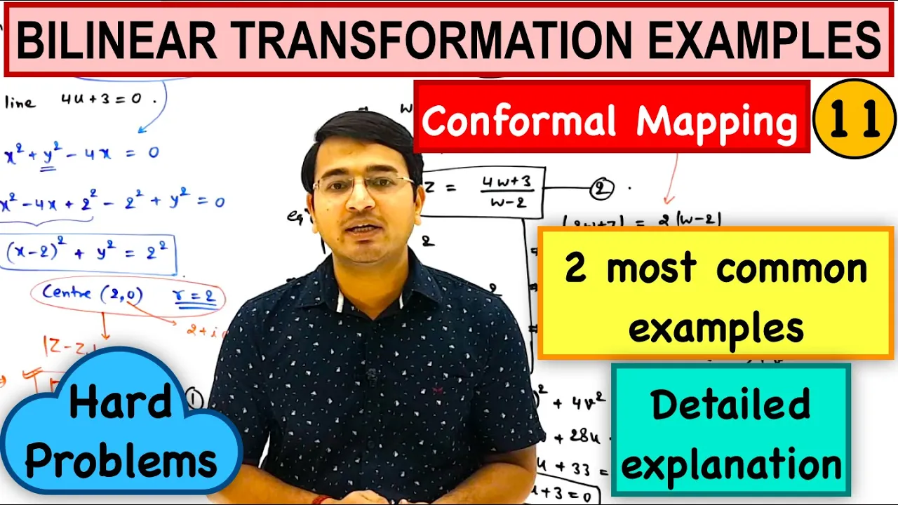 Bilinear Transformation examples: Conformal Mapping lecture-11