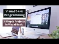 3 Simple Projects in VB Digital Clock IO Color Changer Visual Basic Programming Tutorial
