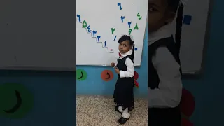 ترتيب الاعداد تصاعدي وتنازلي على سلم الاعداد نشاط التلميذات الرائعات خنى وزهراء 