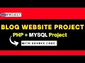 how to make blog website in PHP PHP Project Mysql Decodeit Blog website in PHP