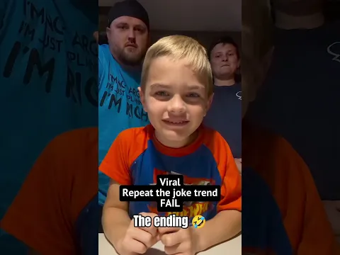 Kid took 3 times to get the video right and had NO clue what we were trying to do 🤣 #funnyshorts