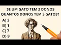 Lagu 🔥7 QUESTÕES DE RACIOCÍNIO LÓGICO PARA DESTRAVAR SEU CÉREBRO🧠 NÍVEL 1