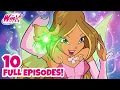 200 MIN of Winx Club Flora s Marathon all episodes about the Fairy of Nature