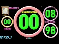 Speed feeling 72 Hours timer countup alarm