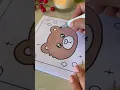 Bear-y Fun FREE Bear Face Coloring Printable