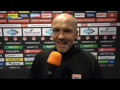 Reacties na PEC Zwolle - Helmond Sport 1-0