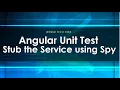 Angular Test Using Jasmine SpyOn How to create spy spy calls monitor Unit test with spyService