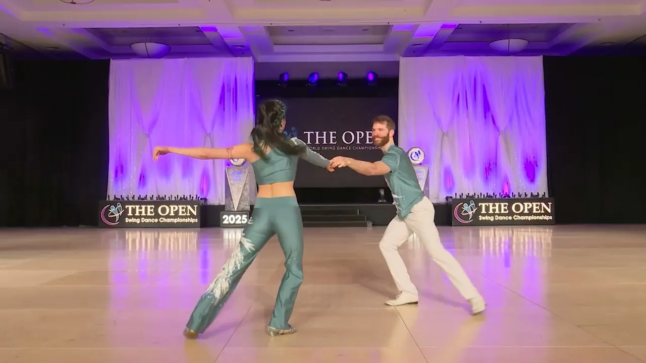 Kevin Kane and Melissa Liao - 1st Place Pro-Am Sophisticated - Follower - The Open 2025