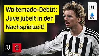 Woltemade-Einstand mit Drama: Juventus Turin - AC Milan | 3. Spieltag | Serie A | DAZN Highlights