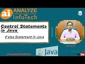 Control Statements in Java else Statement in Java