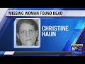 Missing woman found dead in Claiborne County