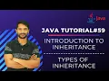 Introduction to Inheritance Types of Inheritance in Java In Hindi
