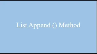 Python List Append Method Tutorial Add Items to Your List Easily 27 CodiesBuddies