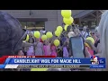 Community vigil held to honor Macie Hill Kaysville girl who was killed by a parade vehicle