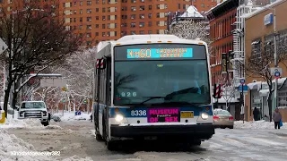 MTA New York City Bus 2015 Nova Bus LFS 8336 on the M60 Select Bus Service