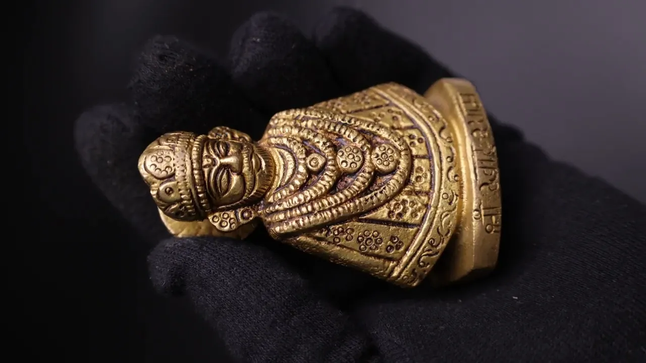 Brass Shri Khatu Shyam Ji Murti for Blessings & Positivity